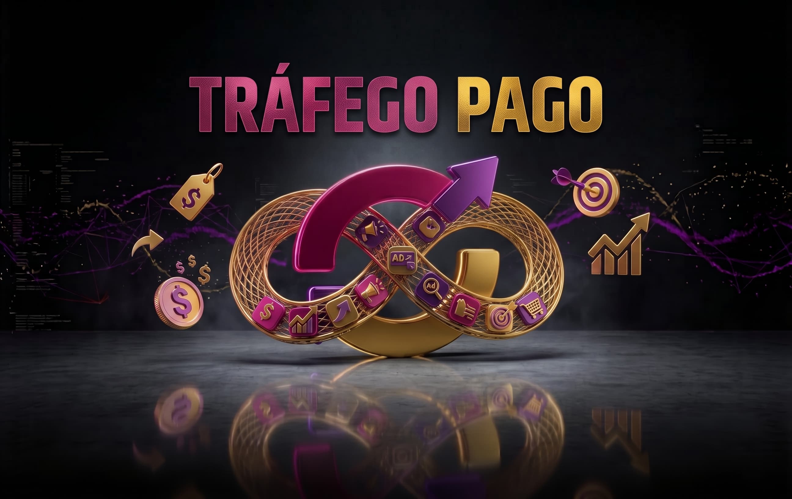 Tráfego pago no Meta e no Google